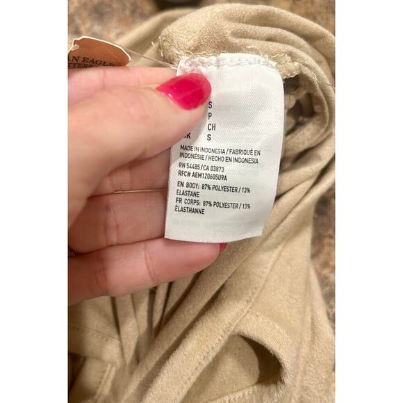 NEW American Eagle Lace Up Crop Top Tank size Small - Picture 6 of 7